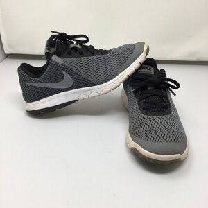 Nike Black and Gray Mesh Sneakers